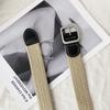 And Chic Functional Canvas Belt For Youth With Elastic Features Perfect For Style Everyday