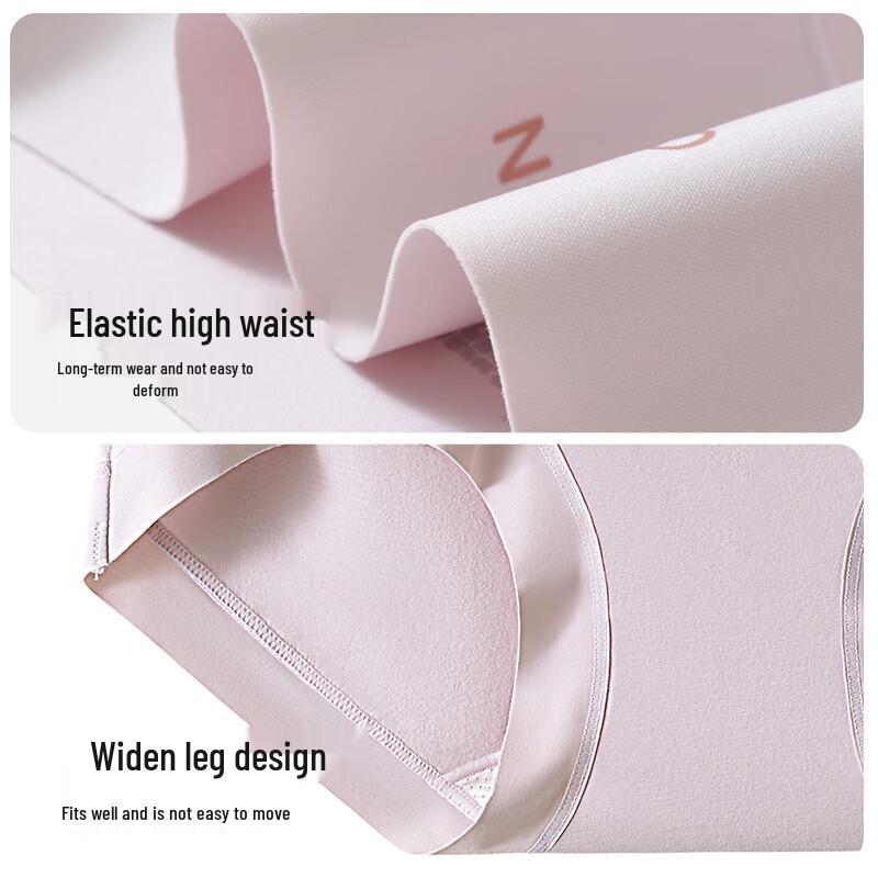 Oudifen Women's High-Waist Tummy Control Briefs 4-Pack