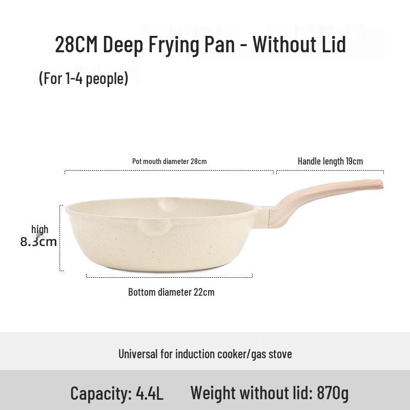 WuTuo 28cm Induction Cookware Set