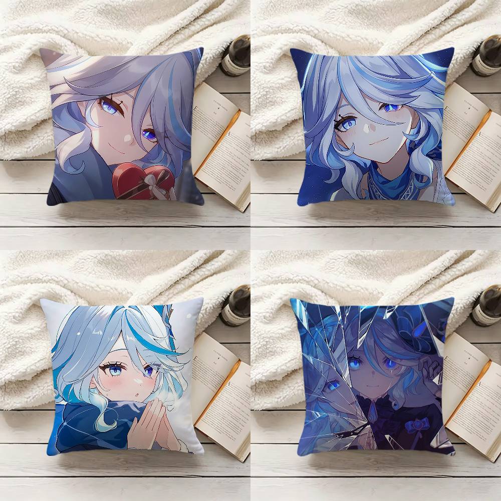 FFurina Genshin Impact Various Sizes Square Pillow Case For Car Home Bedchamber Decor