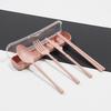 20pcs Plastic Cutlery Set for School Lunch / Camping and Picnics / Daily with Cutlery Box, Reusable Travel Flatware Set