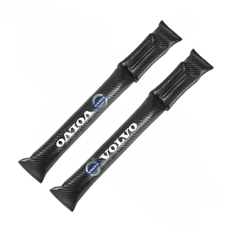 2Pcs Car Seat Gap Filling Strip Leather Soft Leak Proof For Volvo V60 V40 XC90 S60 C30 V50 V70 S90 AWD Car Interior Accessories