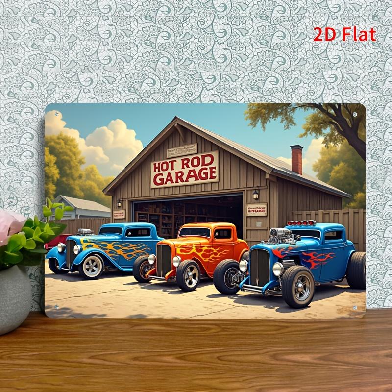 2D Vintage Iron Metal Tin Sign with Advanced Protective Coating and Universal Design Theme Perfect for Home Office