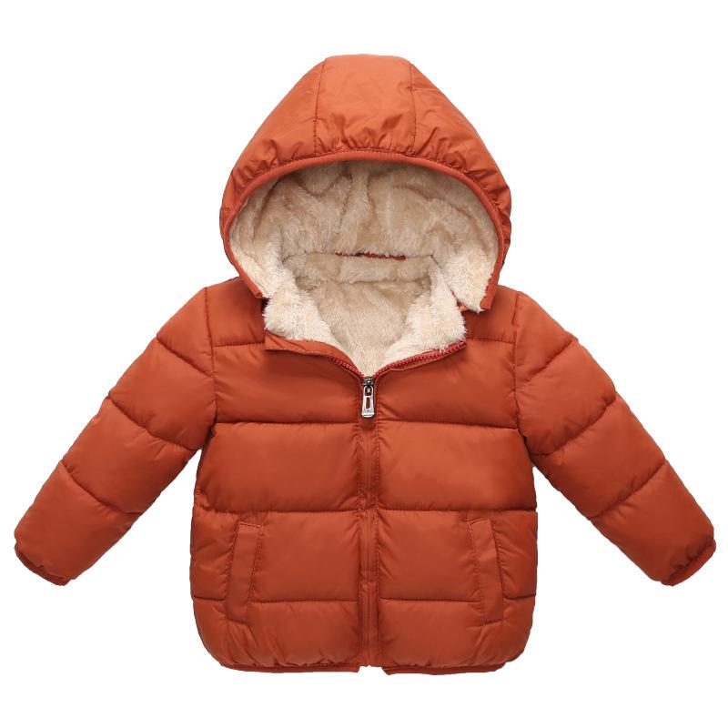 Children's Lambswool Cotton Jacket with Velvet Lining - Winter 2026 Style for Boys and Girls