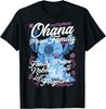 Fashion Casual Disney Lilo & Stitch Stitch Day Ohana Means Family T-Shirt S-4XL Summer