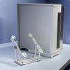 Cooling Fan Bracket with Rotating Mount Adjustable Desktop Metal for Computer Users,