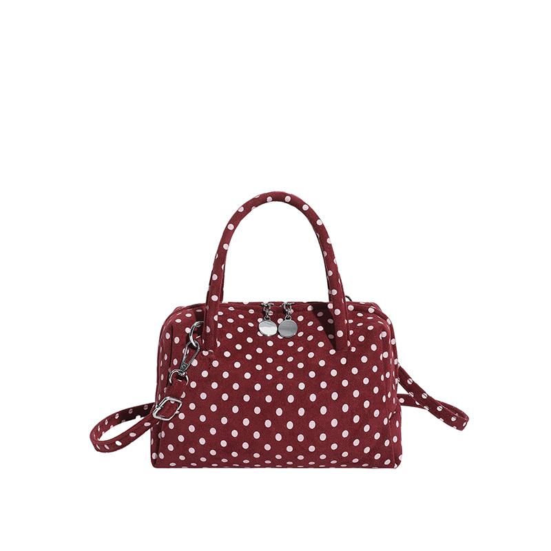 

Casual Large Capaci Suede Bag Women Autumn and Winter Retro Brown Commuter Shoulder Bag Pillow Bag Purses and Handbags 25cm 12cm 15cm