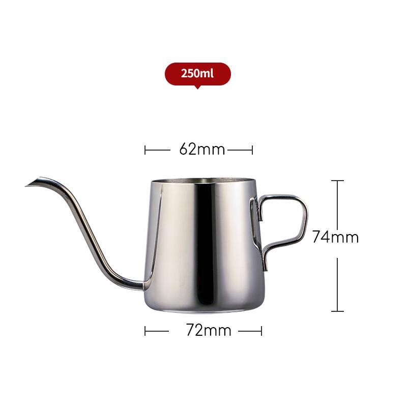 Mini Portable Pour-Over Coffee Pot with Scale
