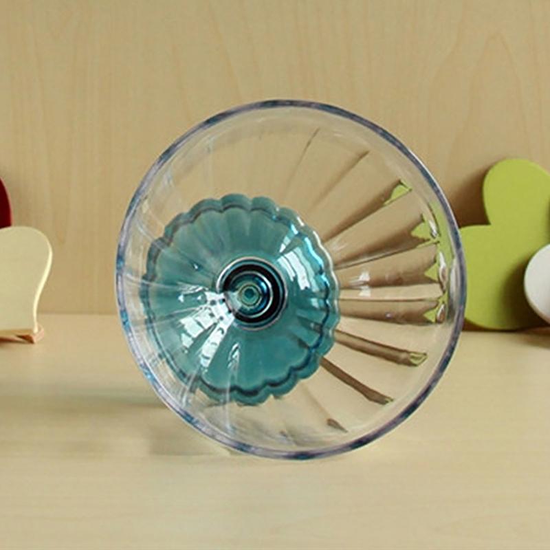 250 ml salátová mísa pro dezertní mlýnek Skleněný pohár s protřepávacím sklem Embosovaný pohár na zmrzlinu