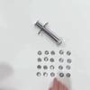 Ceramic Clay Extruder with 19 Different Shapes Discs Thickened Pottery Clay Stick Extruder Safe Hand Tool for Pottery Making