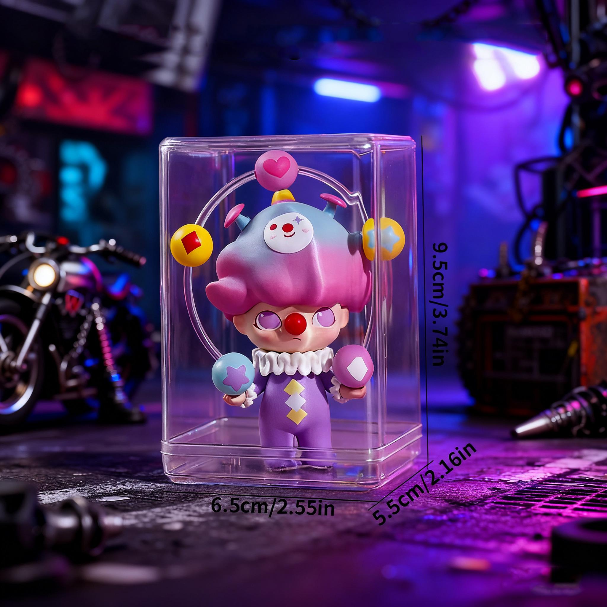 

Clear Dustproof Display Case for Blind Boxes - Doll Figurine Storage Organizer Rack S