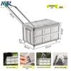 Outdoor Foldable Camping Storage Box with Wheels