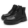 Autumn and Winter New Outdoor High-top Men's Leather Martin Boots Thick-soled Tooling Men's Shoes First Layer Cowhide