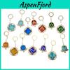 Impact Genshin Seven Elements Keychain Geo Anemo Electro Dendro Hydro Pyro Cryo