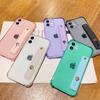 Weiche Handyhülle mit Handgelenkschlaufe für iPhone 11 12 13 14 15 Pro Max X XR Xs Max 7 8 Plus Mini Ständer Transparente Stoßstangenabdeckung