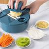 Multifunctional Vegetable Cutter Set Easy To Clean Multifunctional Vegetable Cutter Food Cutter and Grater Non-Slip Handle