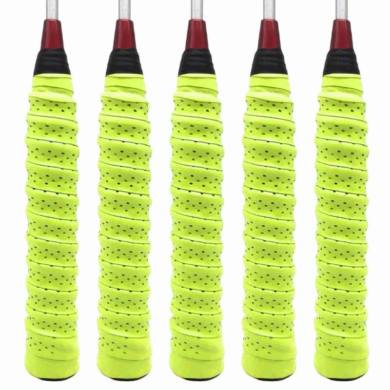 3 Stück PU Tennis Schläger Overgrip Tennis Griffe Schläger Wraps Badminton Overgrip Schweißband Rutschfest Tennis Angelgriff
