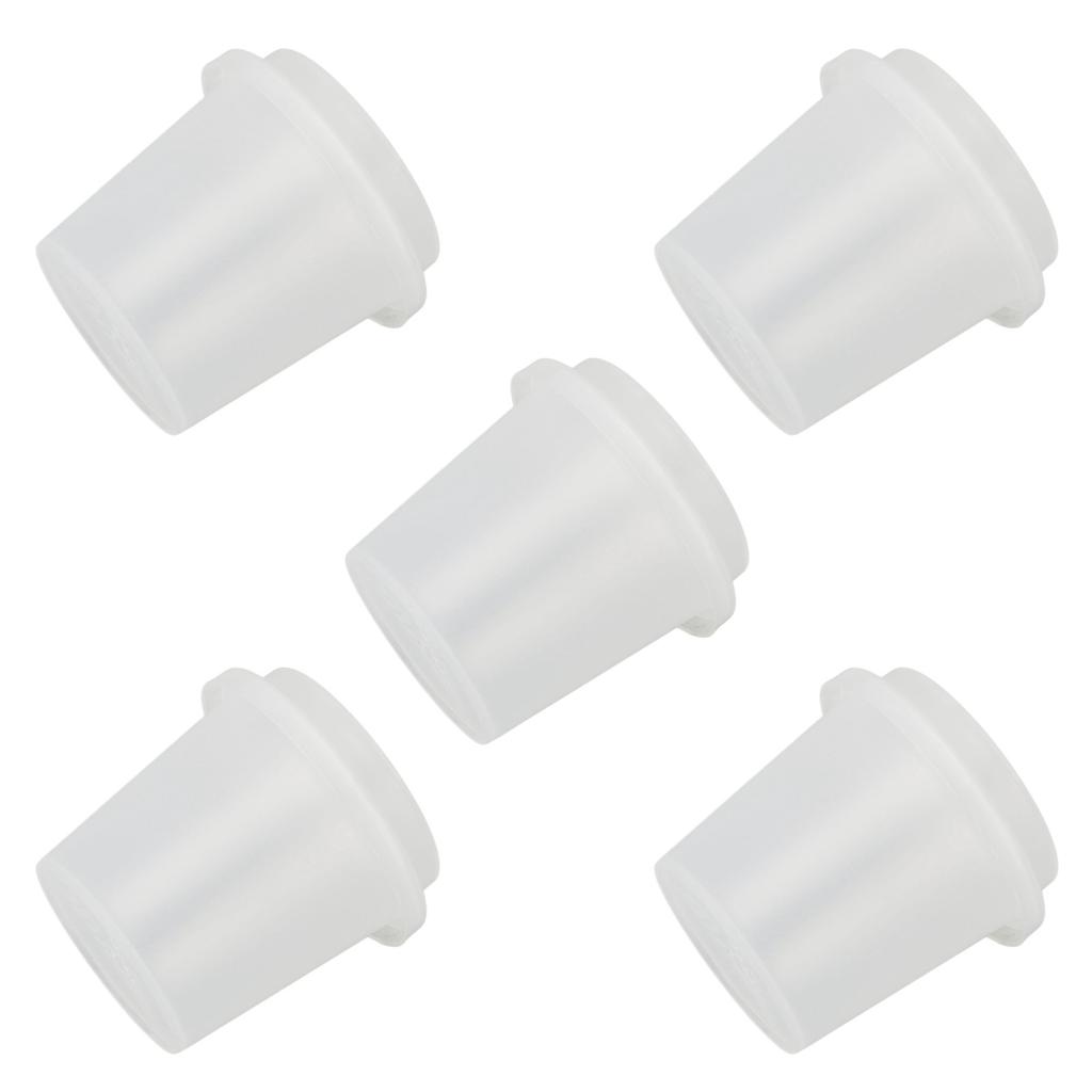 5 STÜCK Make-up Ei Aufbewahrungsbox Becherform Transparent Tragbar Beauty Ei Schwamm Organizer für Reisen