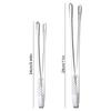 2Pcs BBQ Tongs 304 Stainless Steel Tongs Food Serving Clamp Korean BBQ Meat Tongs Kitchen Cooking Utensils Grill Accessories
