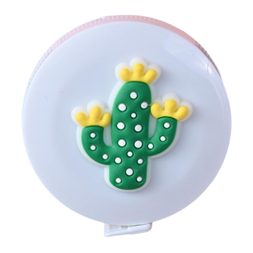 150cm Mini Retractable Tape Measure Cute Floral Strawberry Design Sewing Ruler for Home Crafts and Outdoor Activity