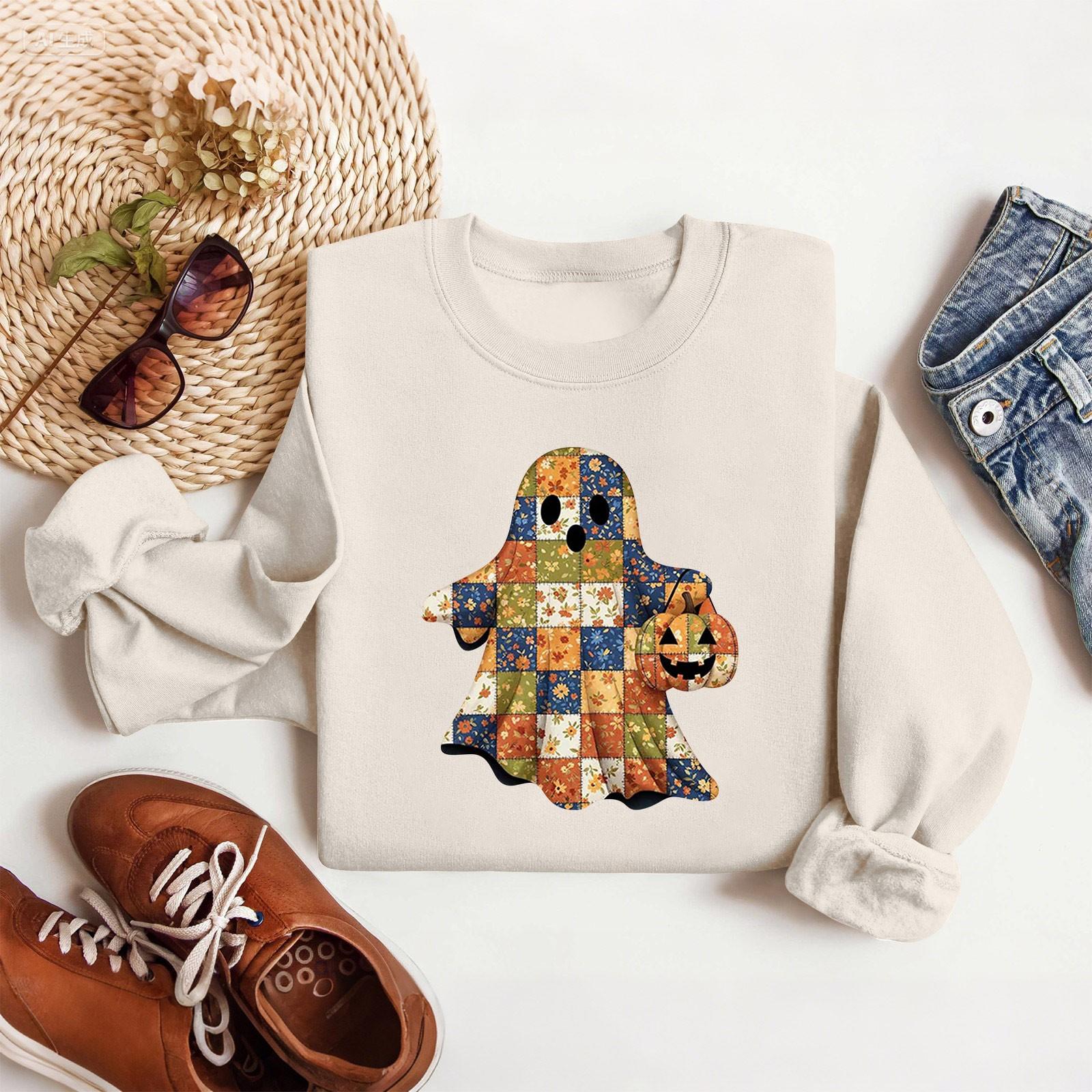 

Женские топы Женский свитшот с длинным рукавом Повседневный с круглым вырезом Свободного кроя Пуловер Флисовые топы L бежевый