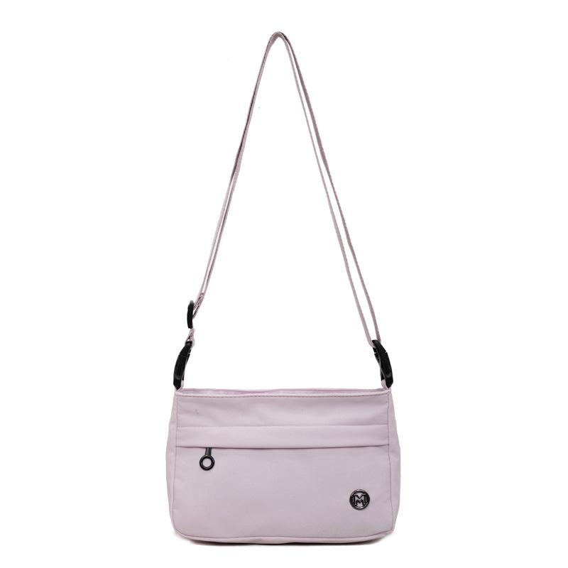 Simple nylon women s multi-layer shoulder bag versatile messenger bag multi-layer commuter bag messenger bag tide