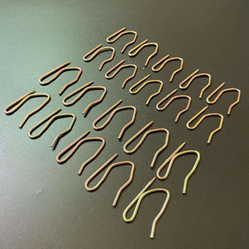 Nerezové háčky na závěsy ve tvaru S - Malé