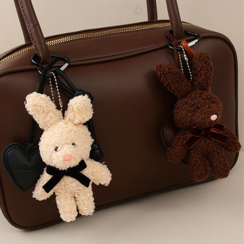 Miu Style Plush Bunny Keychain For Bags And Backpacks Cute Cartoon Gift
