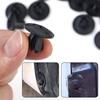 Lots Black Plastic Rivet Screws Universal Car Trunk Roof Trim Panel Fastener Clips Bumper Fender Rivets Fastener Push Pin Clip
