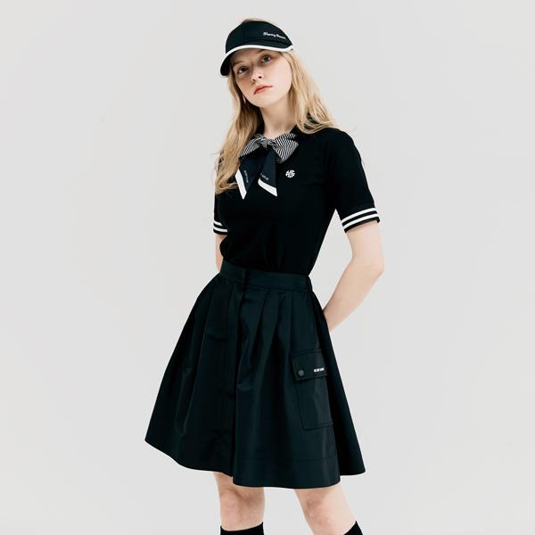 Henry Stuart Women'S Out-Pocket Voluminous Skirt Black