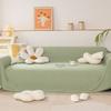 Solid Color Sofa Cover Towel Chenier Sofa Cushion All-inclusive Non-slip Cover Modern Simple Universal Cover