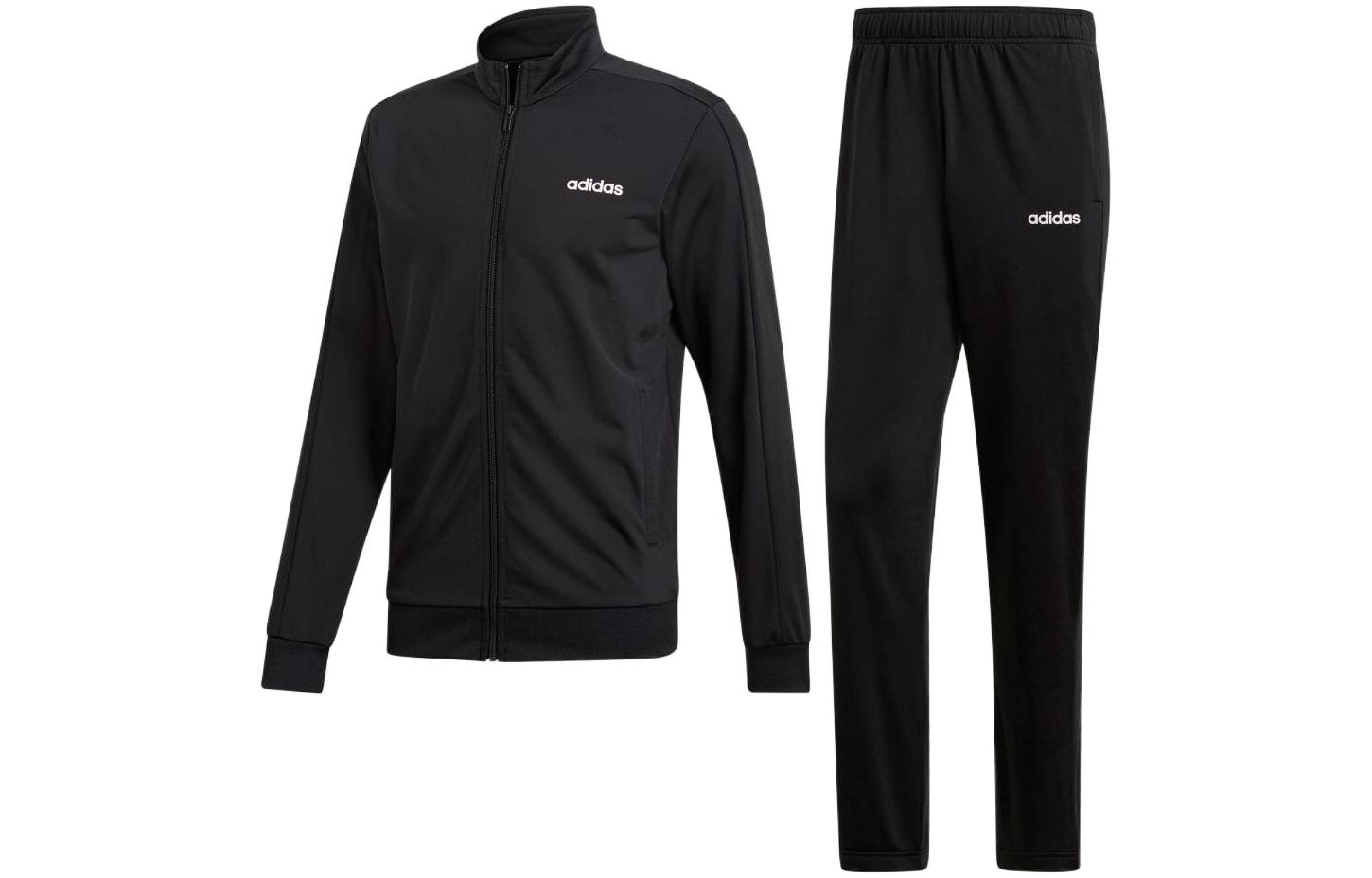 Adidas Casual Sportswear Men s Black Stand Collar Moderate DV2470 XL