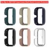 Screen Protector for Case with Tempered Film for AmazfitBIP U/for POP Full Coverage for Shell Protective Cover Replace