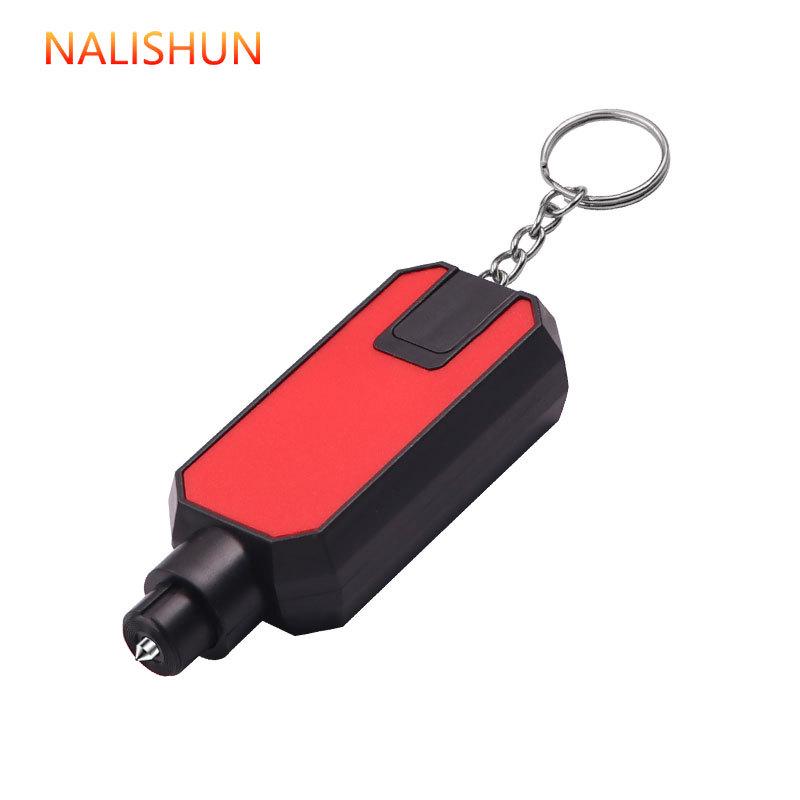 Kompakter Auto-Sicherheitshammer: Tragbarer lebensrettender Schlüsselanhänger mit Fensterbrecher zur praktischen Aufbewahrung und einfachen Verwendung.