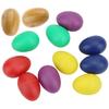 Colored Plastic Sand Eggs Sand Balls Children's Educational Toys Sand Eggs Small Egg Dance Performance Props Rattling Eggs