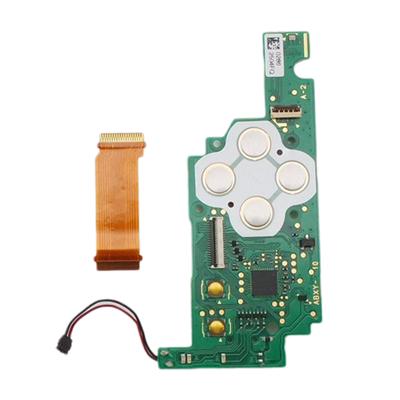Power Switch Board For 3DS Game Console ABXY Button ON OFF Board with Flex Cable Circuit Board Replacement