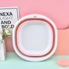 Plastic Folding Basins Portable Wash Basins Folding Laundry Tub Adult Baby Bath Basin Bathroom Kitchen Accessories Wash Basin