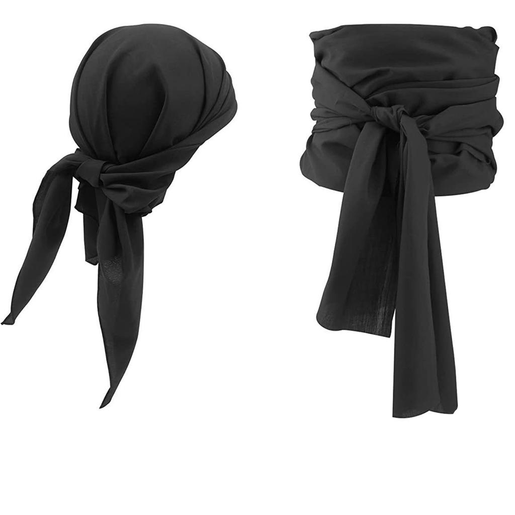 Pirate Costume, Pirate Headscarf And Belt Accessories