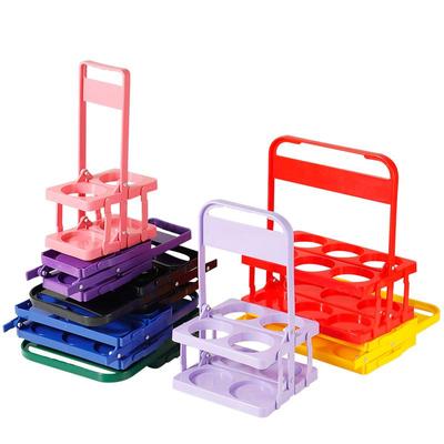 Dual-Bottle Carrier & Six-Pack Beer Rack Set
