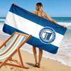 Hertha BSC Print Strandtuch, Großes Weiches Schnelltrocknendes Handtuch für Strand Camping Schwimmen