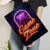 Neon Game Controller Metal Wall Art Gaming Theme Decor for Living Room Bedroom Bar Creative Hanging