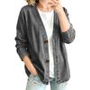 Women's Casual Denim Cardigan Jacket Open Front Long Sleeve for Everyday Wear