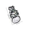 3Pcs Dog Camouflage Vest Stylish Pet Apparel Comfortable Pullover Design Dirt Resistant for Daily Wear Small Dogs Only