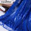 Width 130x50cm Sequin Fabric Sparkly Rose Gold Silver Glitter Fabric For Clothes Stage Party Wedding DIY Decoration