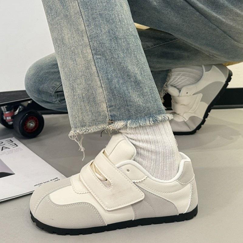 Korean version of Velcro German training shoes women's 2025 autumn new trendy ins style casual shoes versatile personalized sports shoes