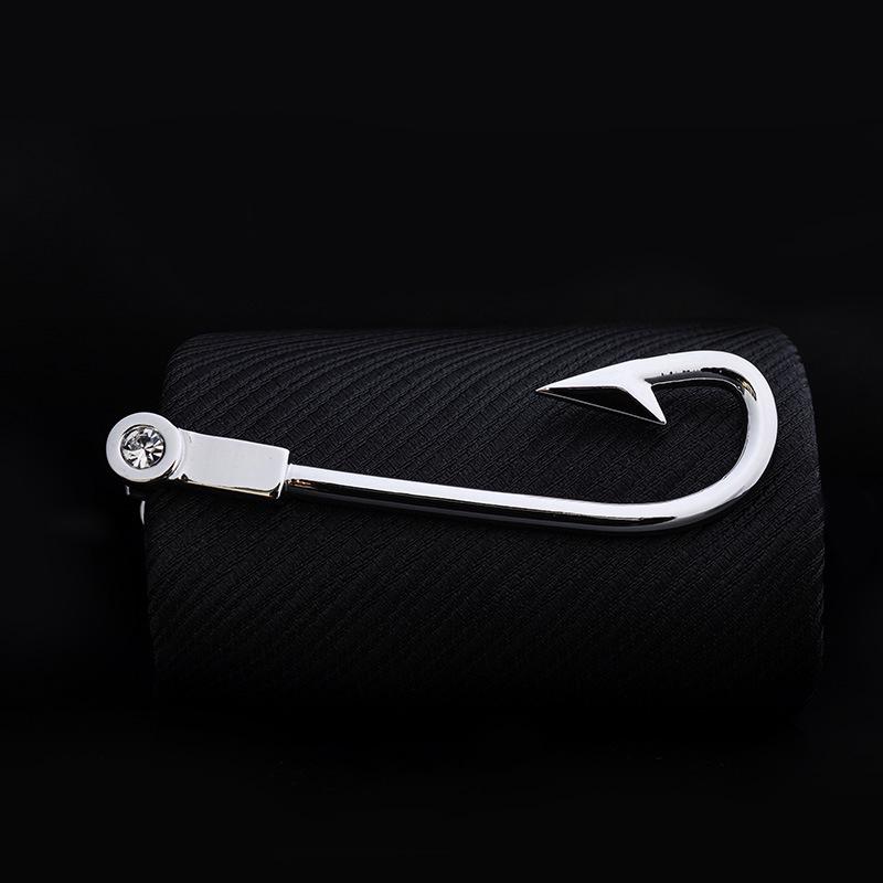 Men's Gold & Silver Creative Tie Clip for Weddings & Formal Wear