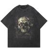 2026 Unisex T-Shirt Streetwear QUARTER 24 Skull Graphic