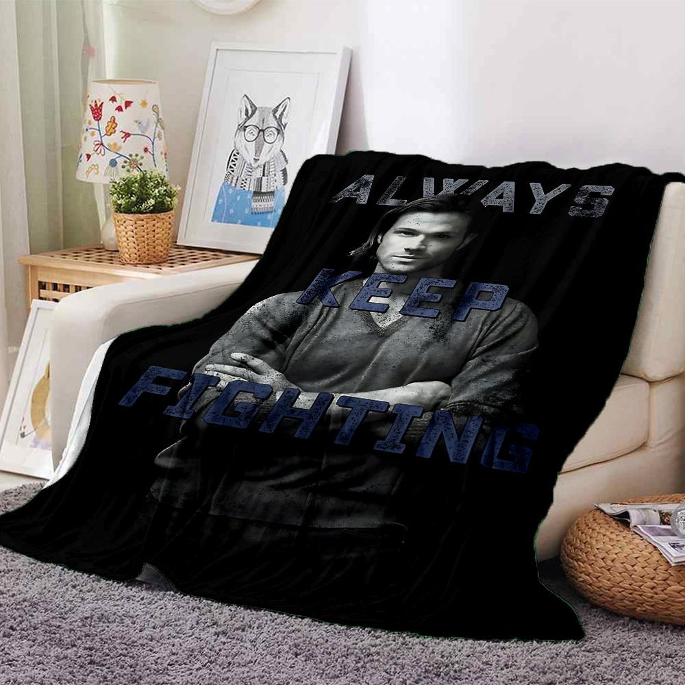 

1pc ALWAYS KEEP FIGHTING Soft Flannel All-Season Throw for Home, Office, Outdoor UseDurable Comfort 100554 80cmx120cm(31inx47in)