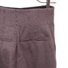 beautiful people Houndstooth High Waist Long Pants 36 Purple Women Used