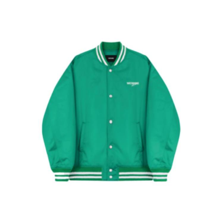 WE11DONE Baseball Jacket Unisex WD-JP3-22-030-U-GR